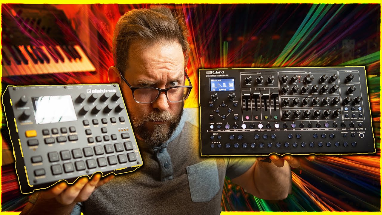 Roland SH-4d Through the Lens of a Digitakt: Synth Sampling Session