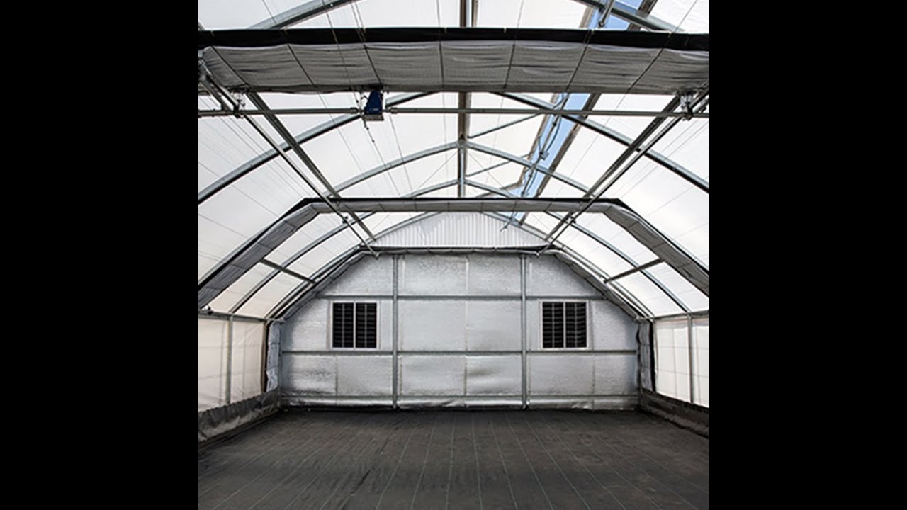 fully automated light deprivation greenhouses