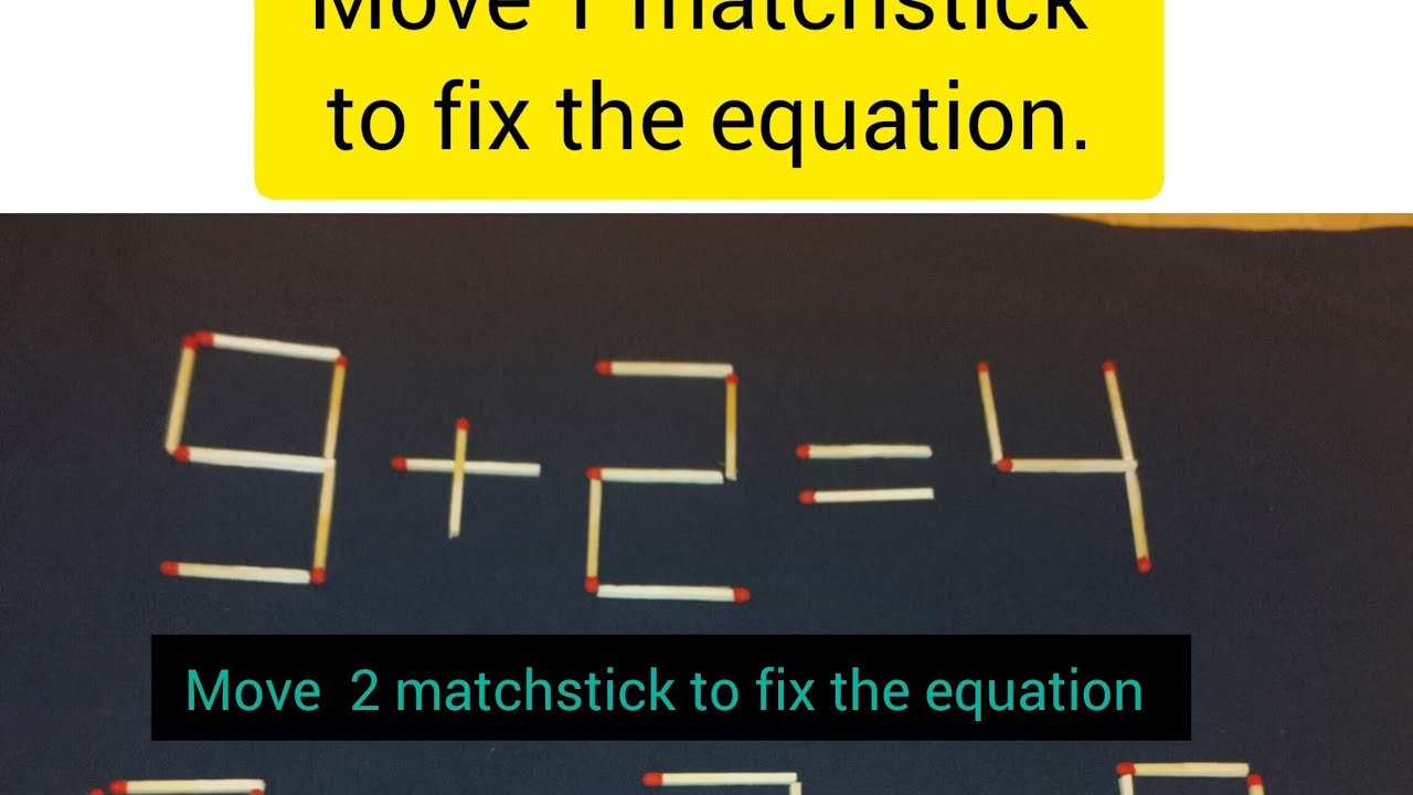 can you solve this question ⁉️⁉️🧩🧩 matchstickpuzzles#IQtest#braintest