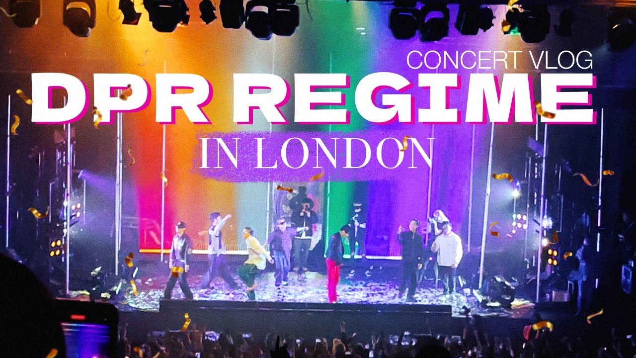 DPR Regime Tour in LONDON 14th Nov 2022  | CONCERT VLOG 🌈