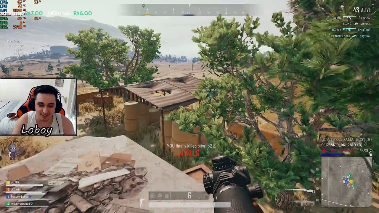 COMPILADO DO DIA EM PUBG #173 | FROGMAAN1, GUG4OFPS, NANZERA, GAMERSPUBG, TUNTZFPS, ZDGVY, LOBOY,...