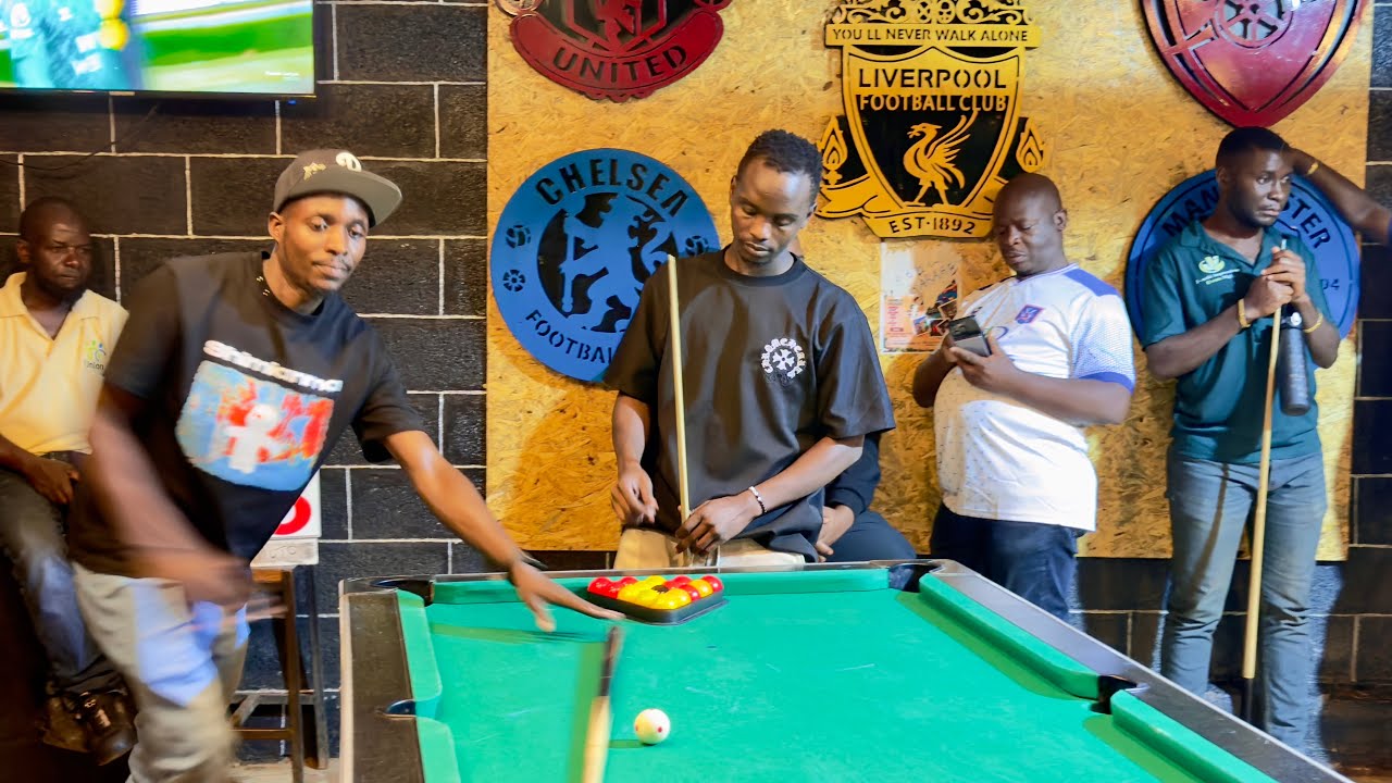 BWANIKA MANSOOR VS FIDIRACE TO 5 POOL GARAGE OPEN COMP