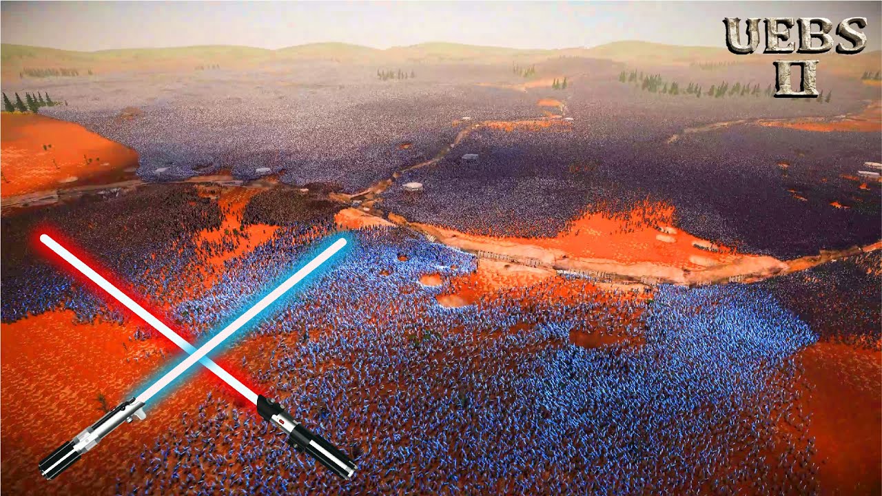 STAR WARS ARMY vs 4,200,000 DEMO KNIGHTS | Ultimate Epic Battle Simulator 2 | UEBS 2