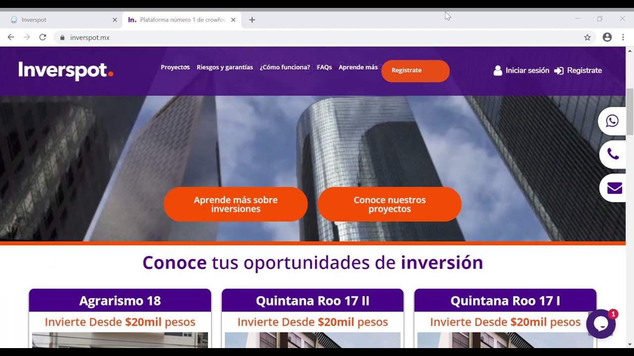 Invierte en Plataformas Crowdfunding Inmobiliario - Inverspot