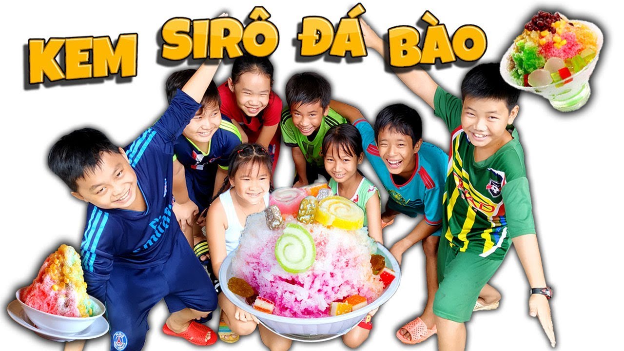 Tony | Thử L&agrave;m Kem Đ&aacute; B&agrave;o Tại Nh&agrave;  - Shave Ice Party