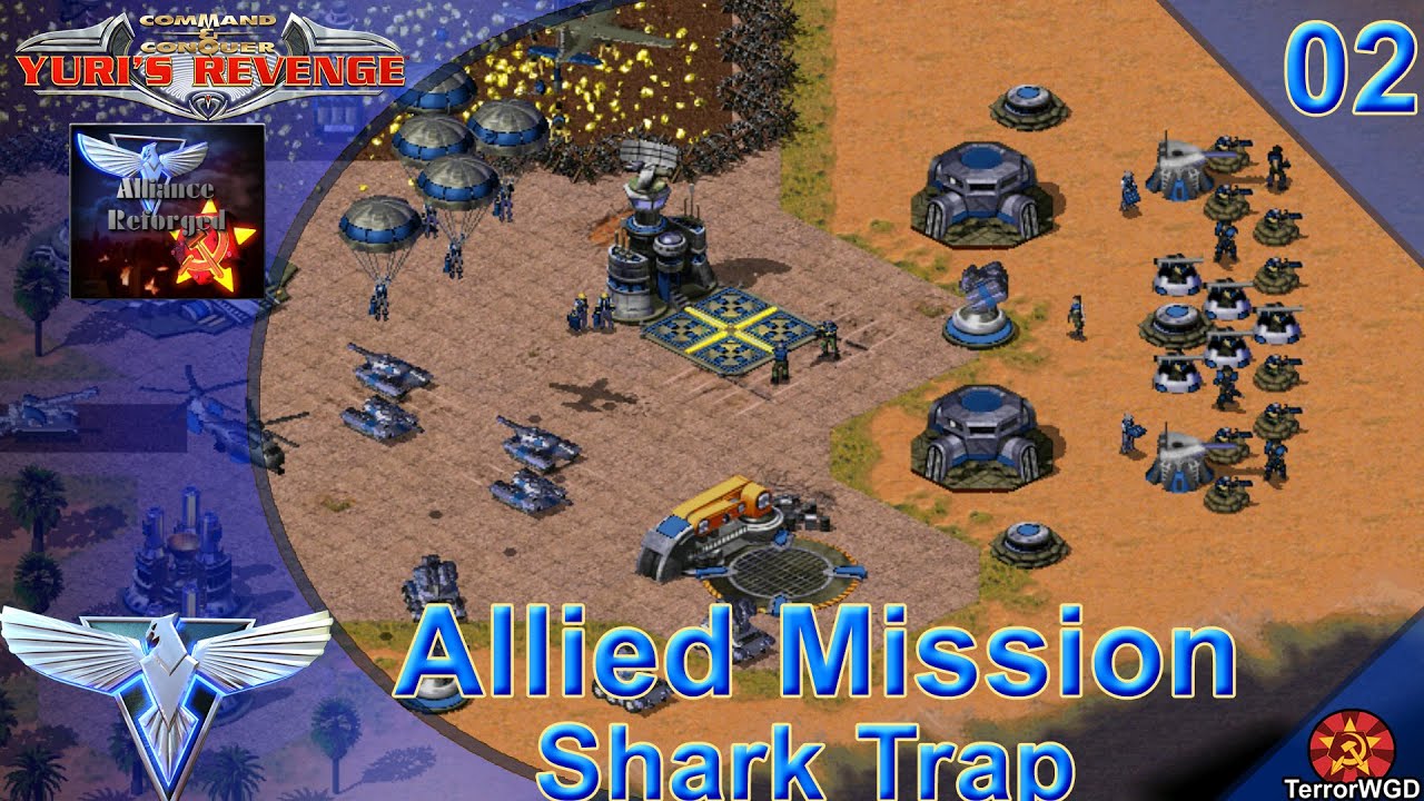 Alliance Reforged Mod│Europe Allied Mission 2│Shark Trap