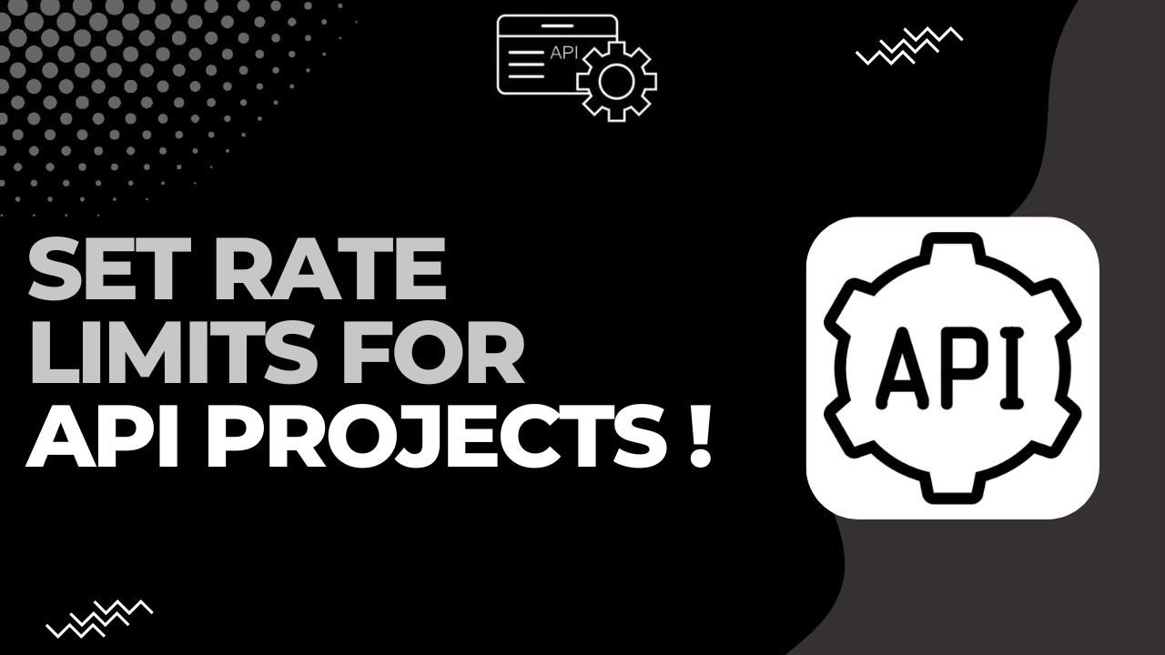 Как установить ограничения скорости для API-проектов