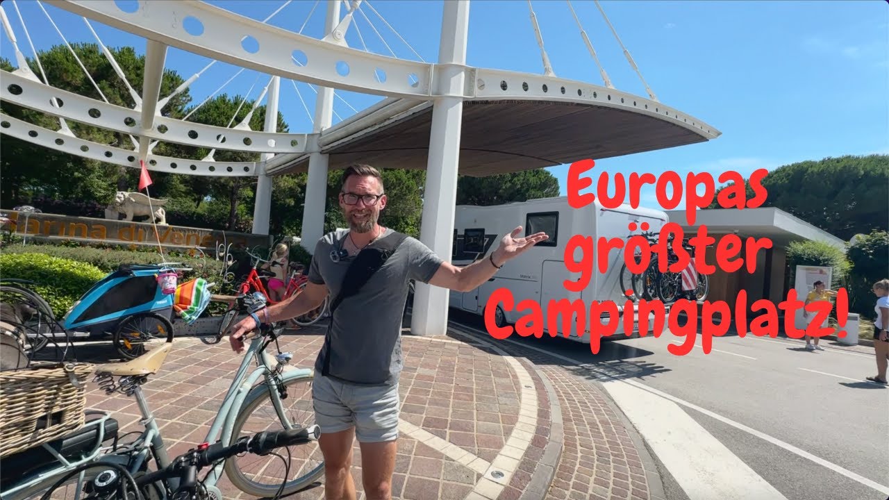MARINA DI VENEZIA mit seinen rund 3000 Stellplätzen (diese Ordnung ist beeindruckend)