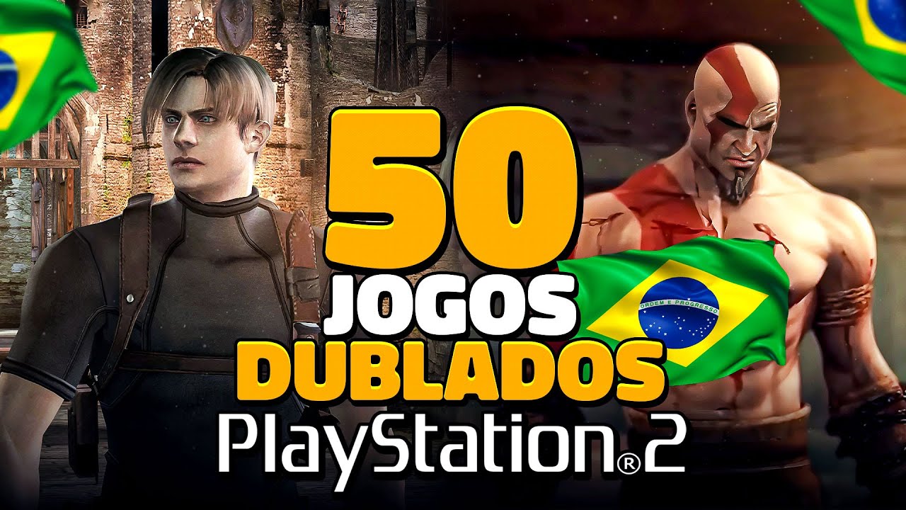 50 JOGOS DE PS2 DUBLADOS EM PORTUGUÊS que você precisa jogar!