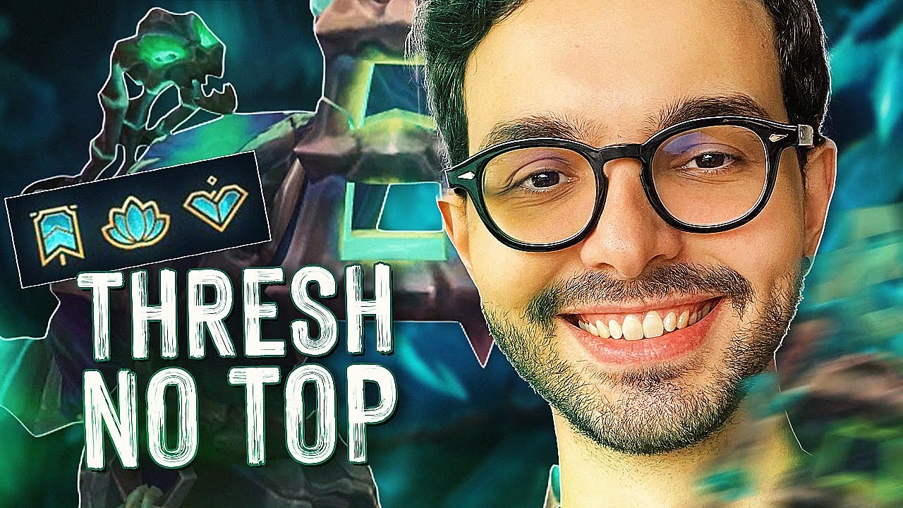 THRESH É ROUBADO ATÉ NA TOP LANE