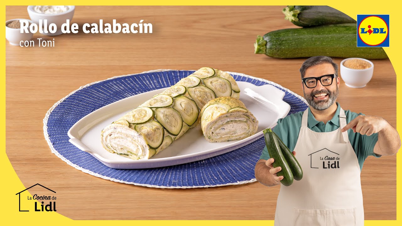 Rollo de Calabacín 🥒🫔 - Recetas de verduras | Lidl España