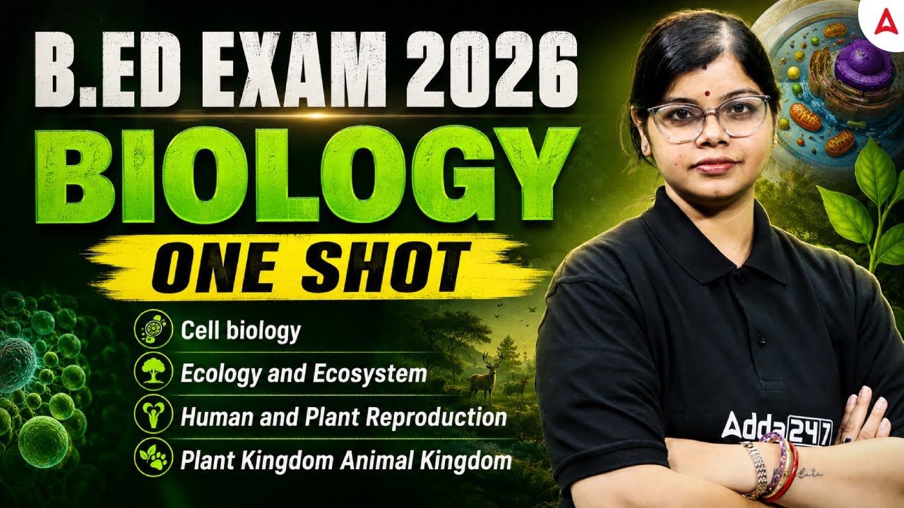 B.ED Exam 2026 | Odisha B.Ed Entrance 2026 | Biology One Shot | By Analisha Swain