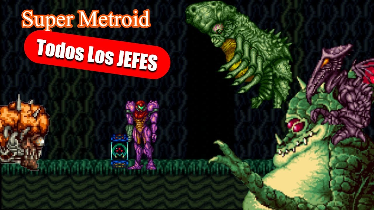 Super Metroid Todos los Jefes (Animales Rescatados)