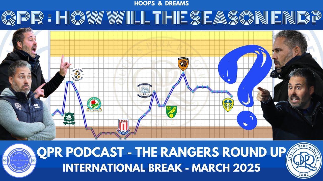 QPR Podcast : The Rangers Round Up - March 2025... How Will The Season End?