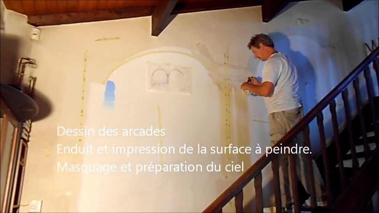 Décor en trompe-l'oeil