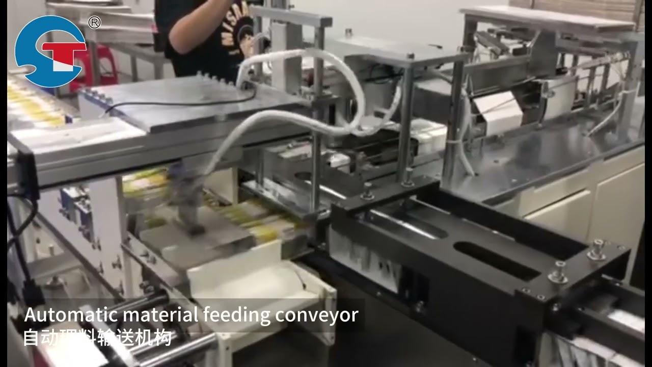 STZ 120 Strip pack coffee cartoning machine