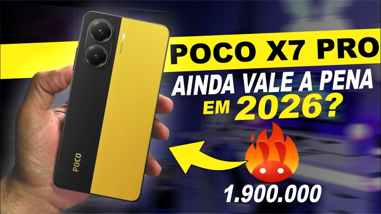 POCO X7 Pro em 2026: Review Completo — Vale a Pena? Melhor Custo-Benefício para Jogos e Dia a Dia!