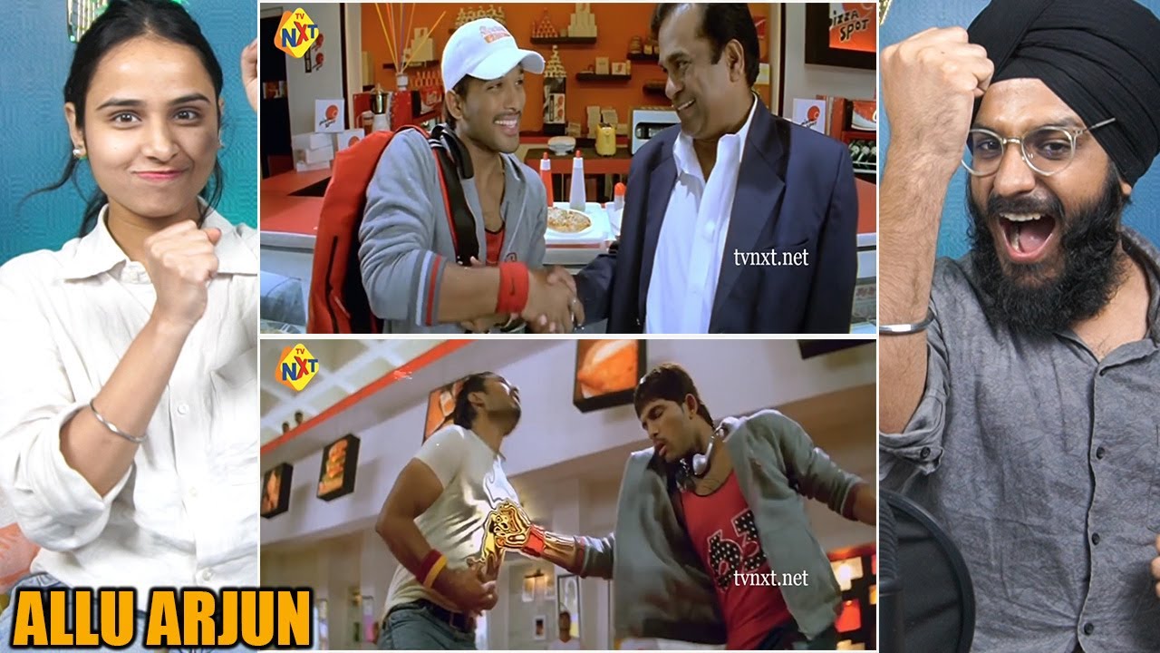 Happy Movie Mass Fight Scene Reaction | Allu Arjun , Genelia D'Souza | Yuvan Shankar Raja