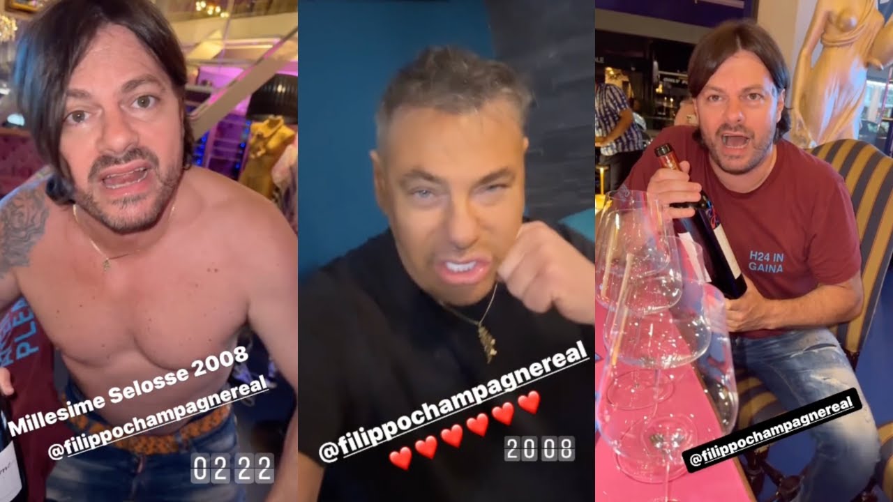 Davide Lacerenza spinge con Filippo Champagne e si seccano bottiglie da 1k a non finire 🍾