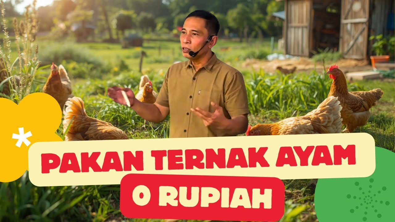 Pakan ayam 0 Rupiah