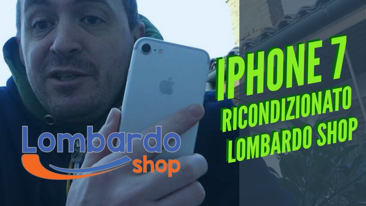 IPHONE 7 RICONDIZIONATO DA LOMBARDOSHOP