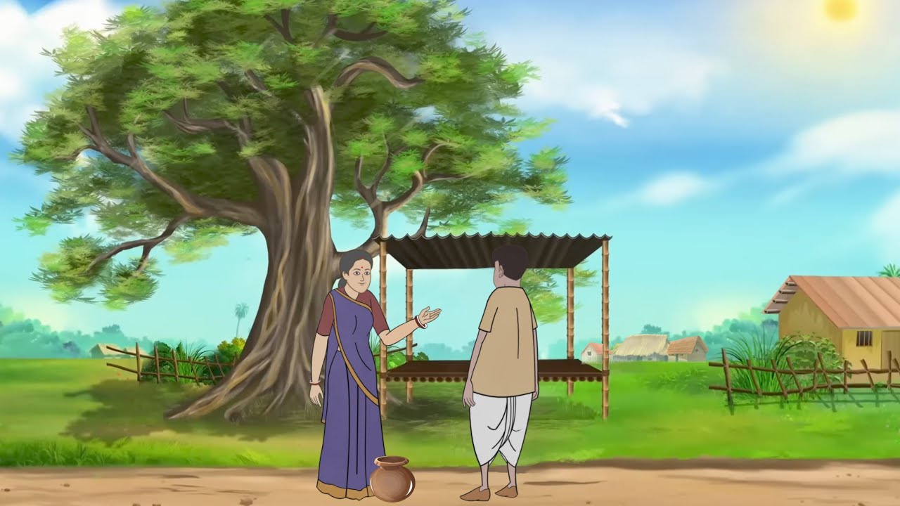 गरीब किसान की धोखेबाज पत्नी | Dhokhebaaj patni | Cartoon Story | Hindi Kahani | Moral Story