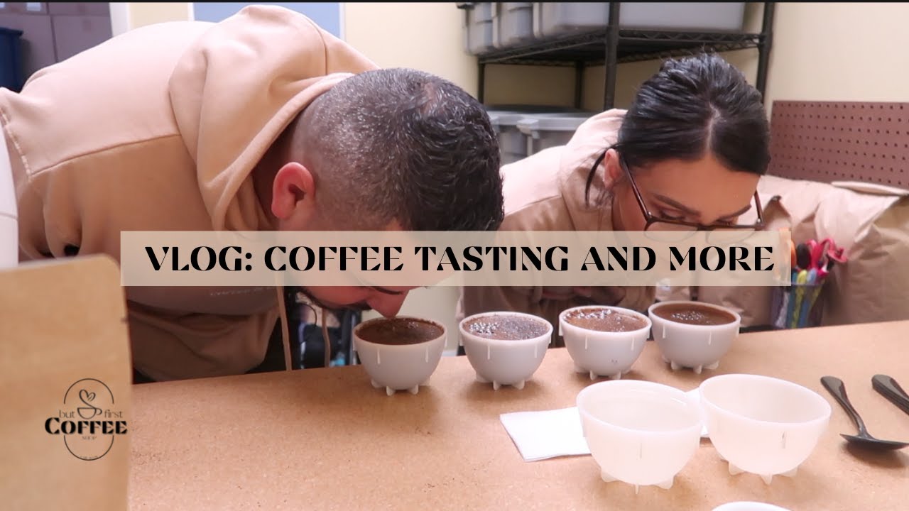 VLOG: COFFEE TASTING, MEETING WITH ROASTER ANNOUNCING WHATS COMING NEXT... A DAY IN OUR LIFE.