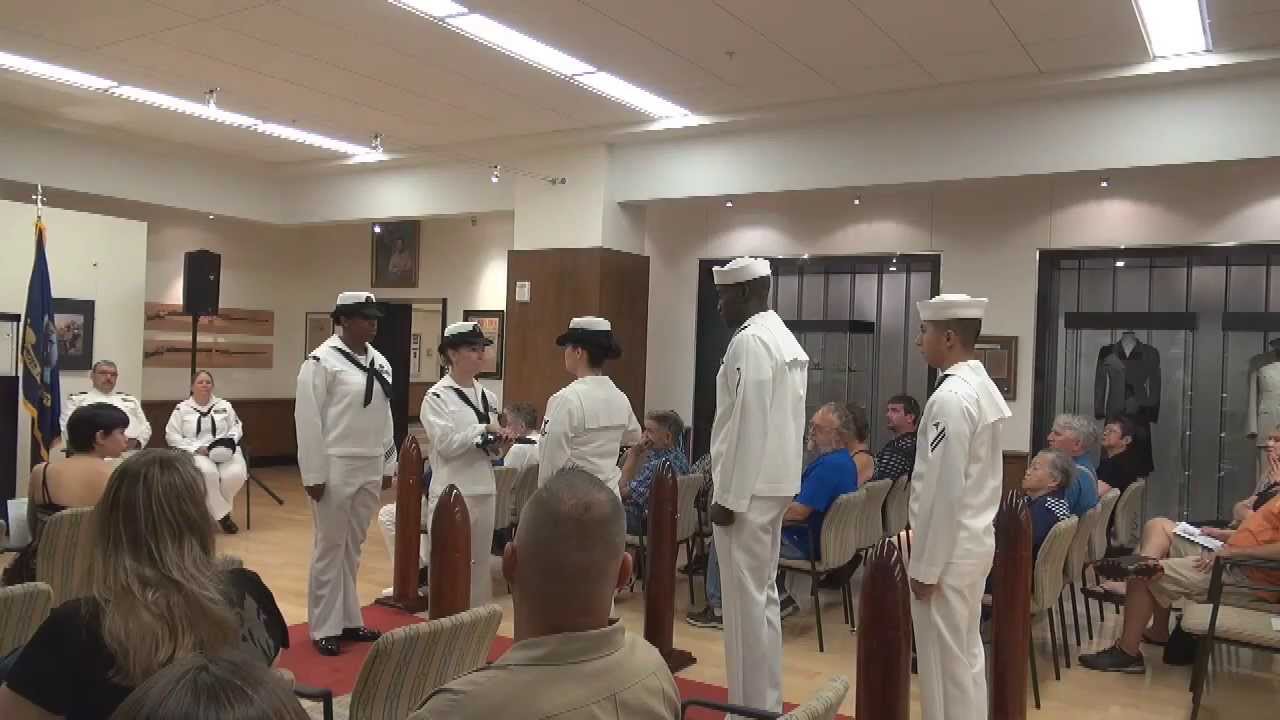 Navy Retirement Ceremony
