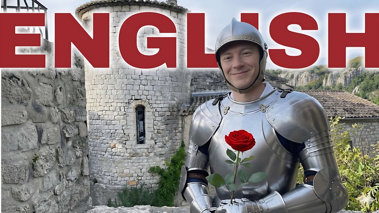 Easy English Walk in a Medieval French Village | Comprehensible Input