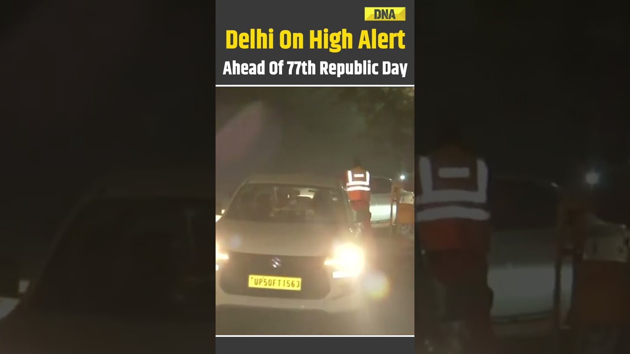 Republic Day 2026: Delhi On High Alert Ahead Of 77th Republic Day | Delhi News #shorts