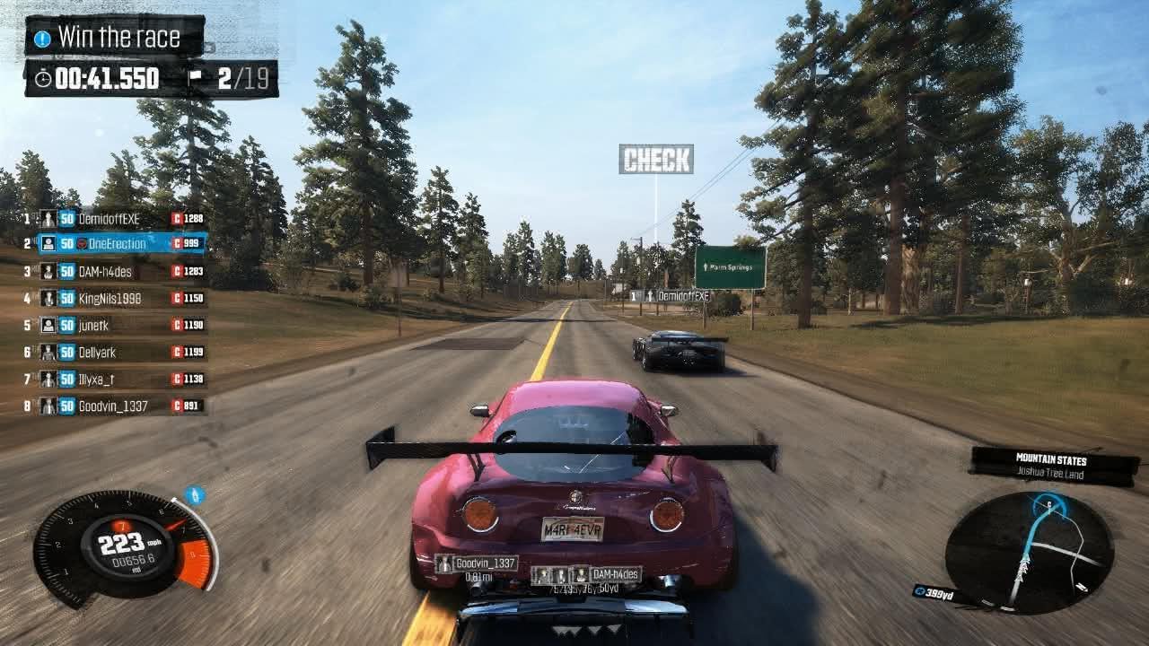 The Crew: Online PvP Race - Alfa Romeo 8C Competizione Circuit Spec Gameplay