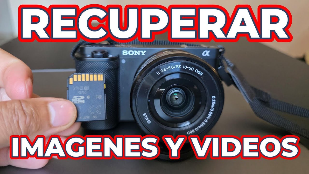 Recuperar Imagenes y Videos Borrados de una Video Camara GRATIS