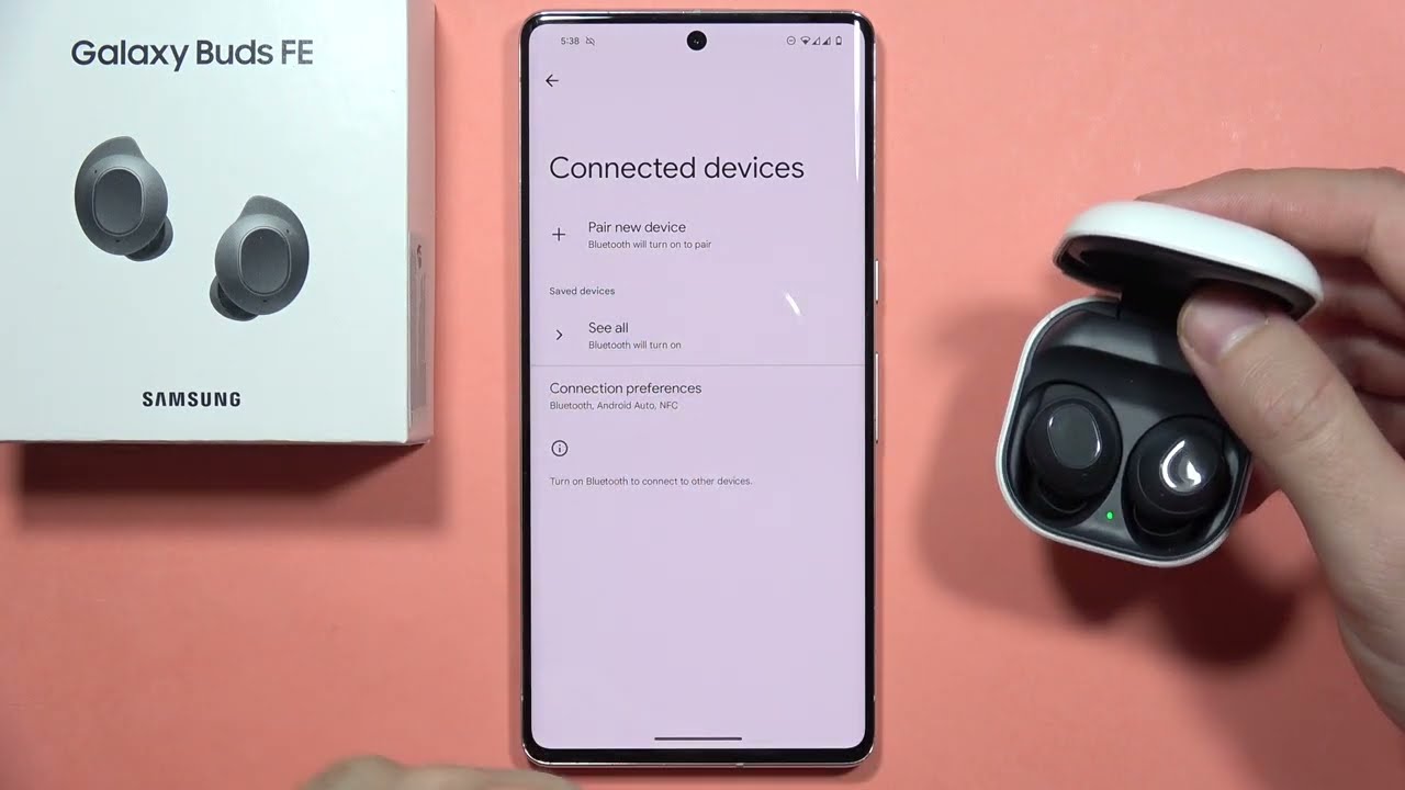 SAMSUNG Galaxy Buds FE: Activate Pairing Mode Manually - Make your Buds Visible #earbuds