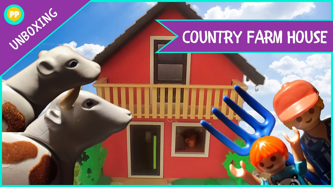 Playmobil Country House Unboxing (Step-by-step assembly)