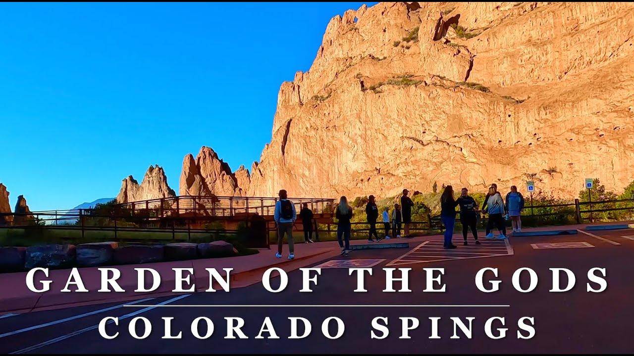 [4K] GARDEN of the GODS - Colorado Springs, CO - Relaxing 4K Scenic Morning Drive
