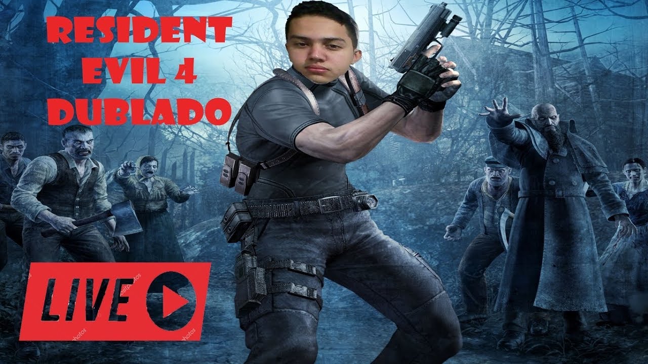 🔴 RESIDENT EVIL 4 DUBLADO COM FACECAM?