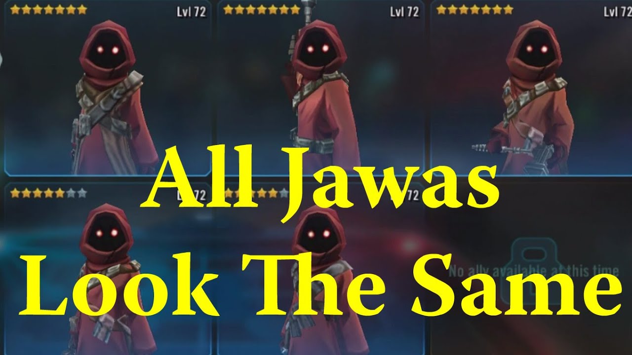 Star Wars: Galaxy Of Heroes - Review Of JAWAS Critical Damage MODS