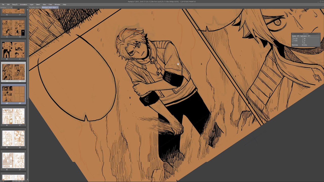 drawing manga test stream 26/01/09