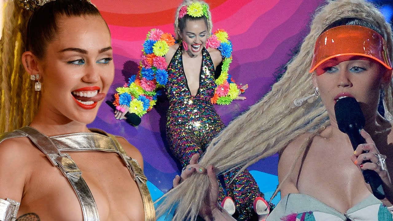 8 Most WTF MIley Cyrus Moments from 2015 MTV VMA's