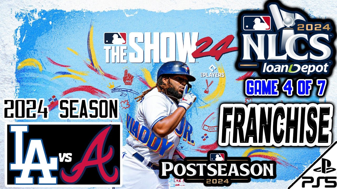 MLB The Show 24 | FRANCHISE | 2024 | NLCS | Game 4 | LA Dodgers at Atlanta Braves (1/25/26)