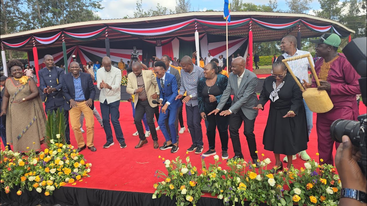 Kithure Kindiki X Stephen kasolo X Meshack Mwaki dance Hodi hodi ngo ngo Machakos town