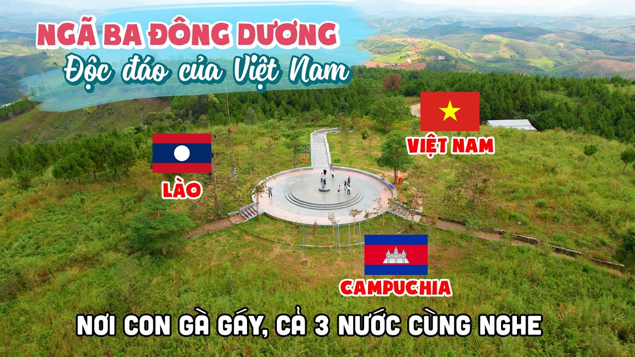 Khám phá NGÃ BA ĐÔNG DƯƠNG với Cột Mốc 3 Biên nơi 