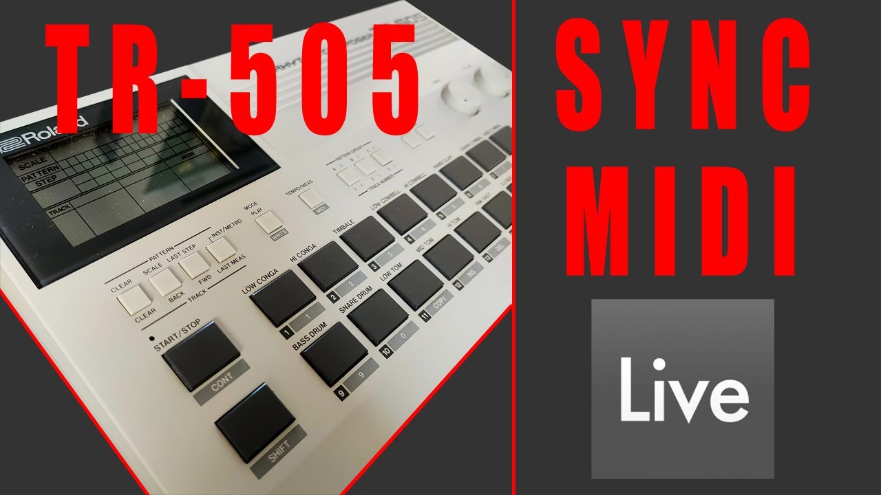 How synchro your Roland TR505