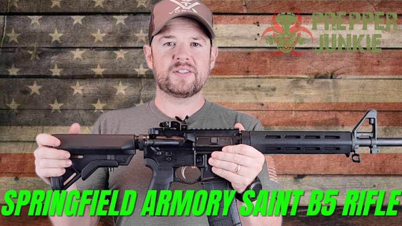 Обзор винтовки SPRINGFIELD ARMORY SAINT B5 SALMON 5.56 AR-15