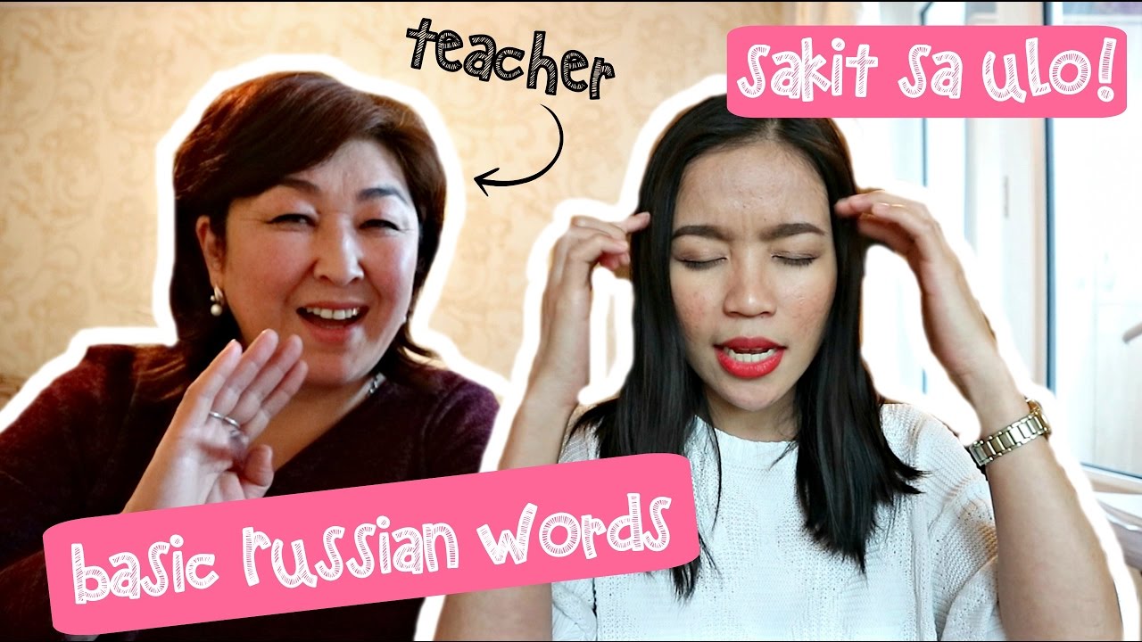Learn Basic Russian Words (Ep1) | Pinay In Kyrgyzstan