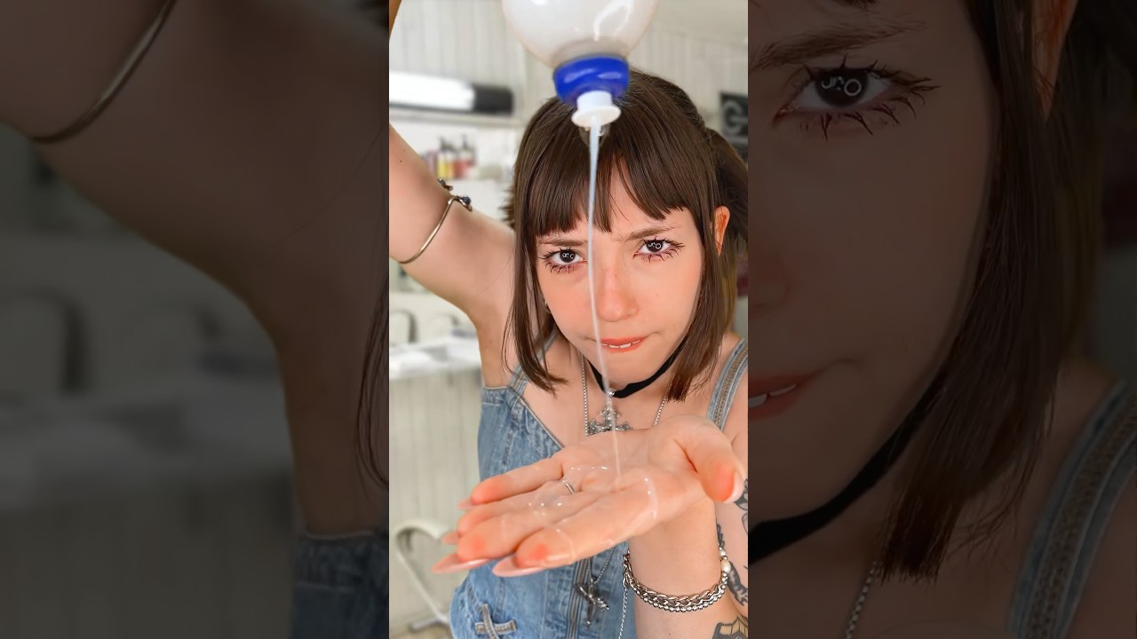 POV: voc&ecirc; foi na pior cabeleireira da cidade 💀 #asmr #satisfying