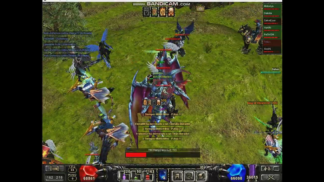 hell sv5 muere pakito a una linea de vida