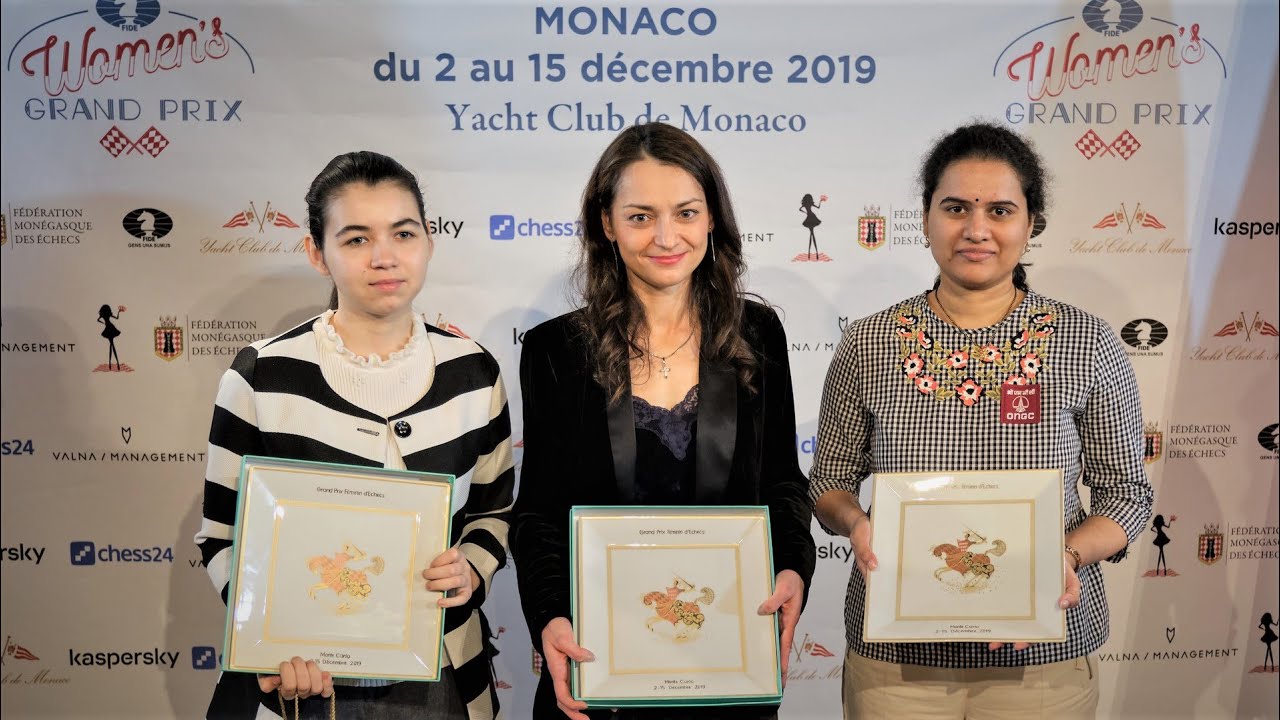 FIDE Women's Grand Prix in Monaco - a triumph of beauty on and off the chessboard