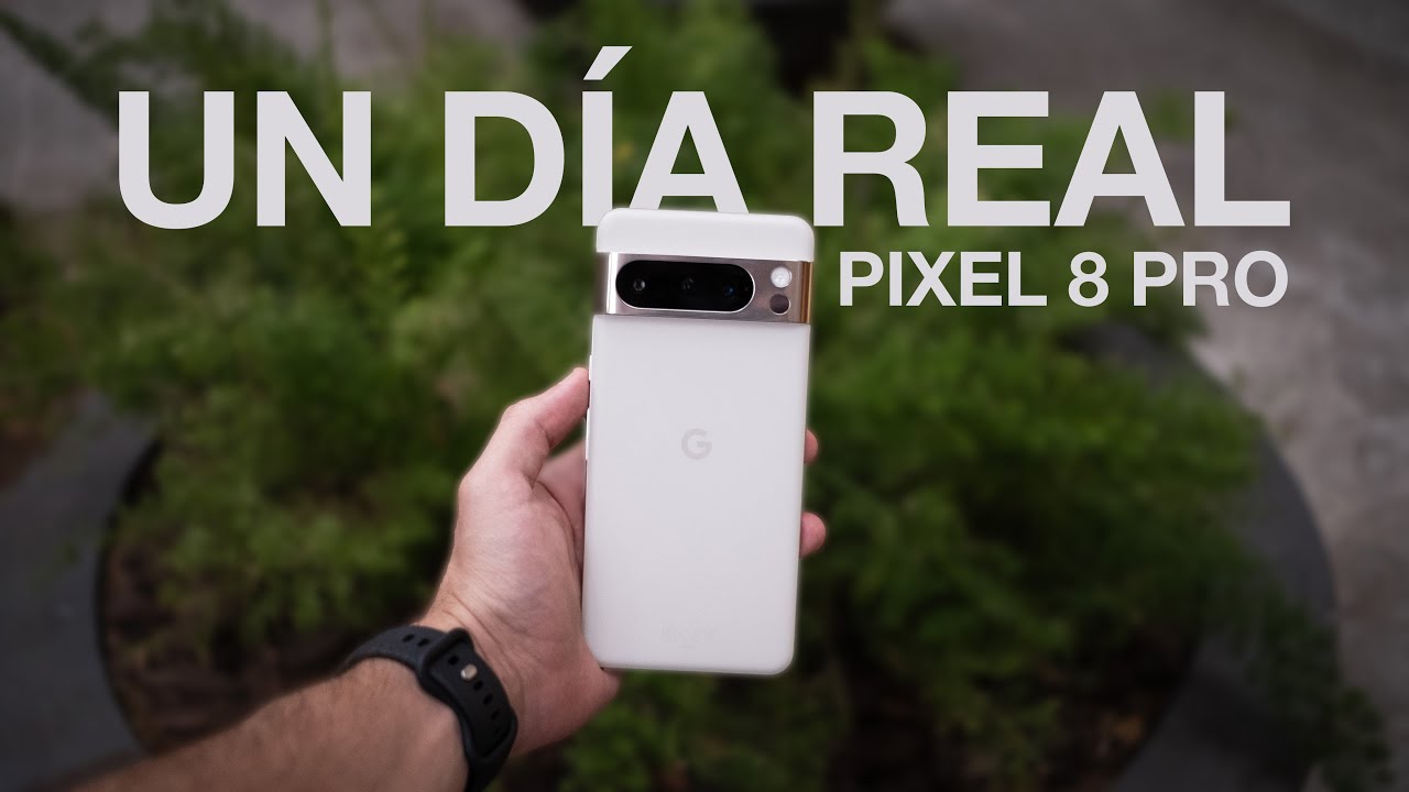 Un día real con el Pixel 8 Pro | Batería, cámaras y apps!