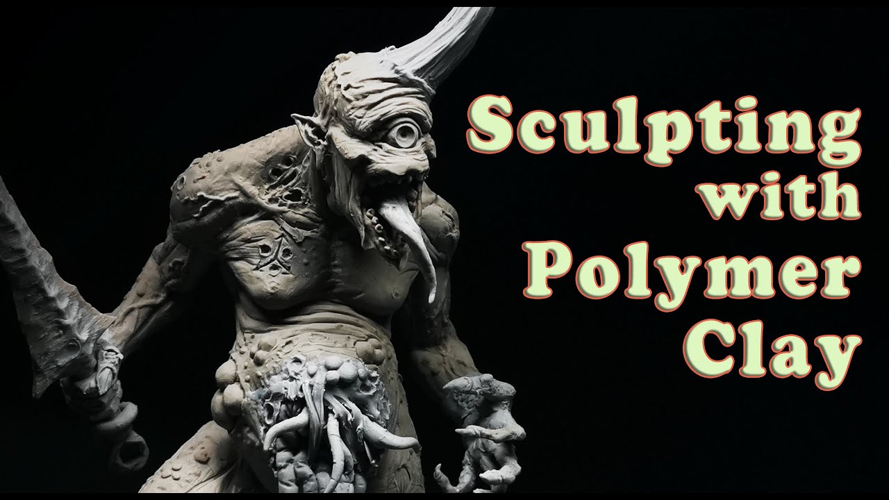 Sculpting a Terrifying Nurgle Daemon + Warhammer Miniature Art